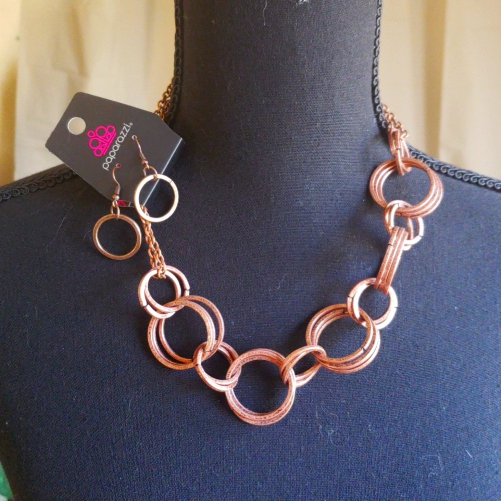 Necklace & earrings